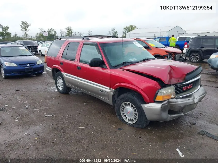 1GKDT13W612199354 2001 GMC Jimmy Sle