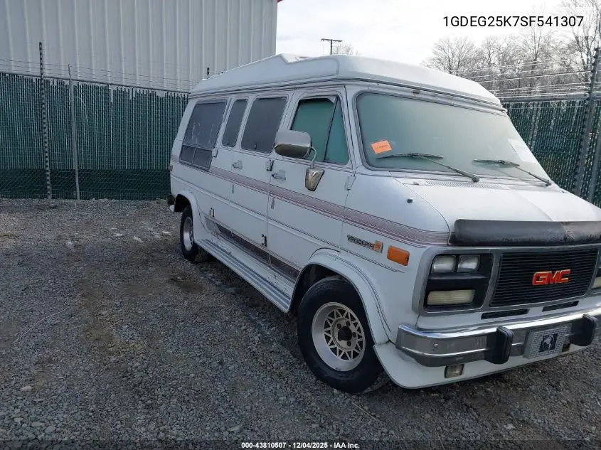 1GDEG25K7SF541307 1995 GMC Rally Wagon / Van G2500
