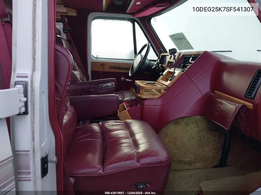 1GDEG25K7SF541307 1995 GMC Rally Wagon / Van G2500