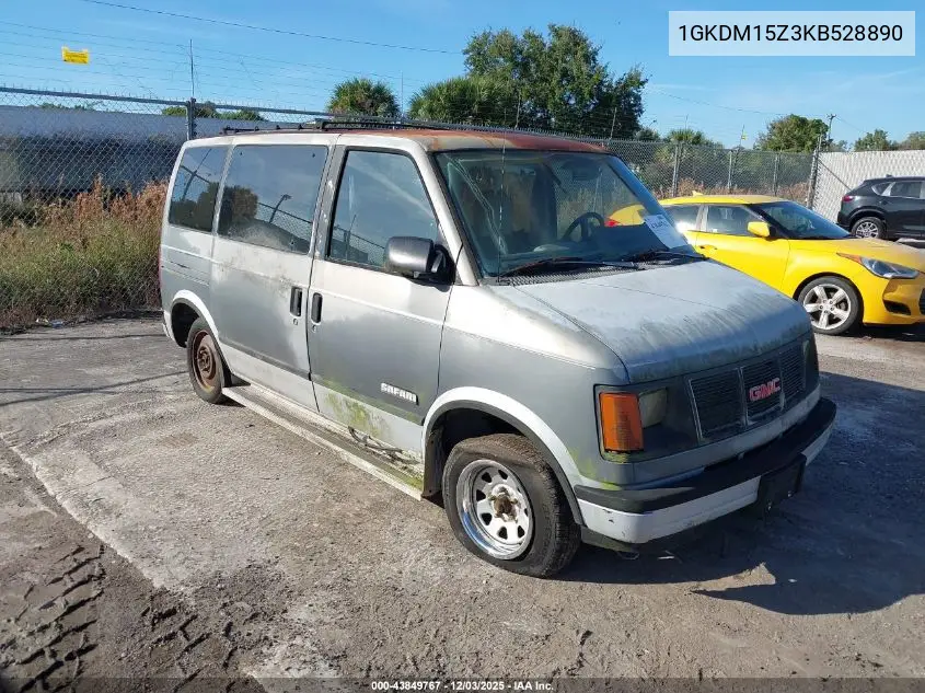 1GKDM15Z3KB528890 1989 GMC Safari