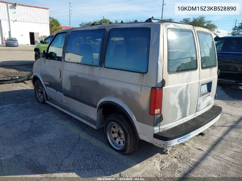 1GKDM15Z3KB528890 1989 GMC Safari