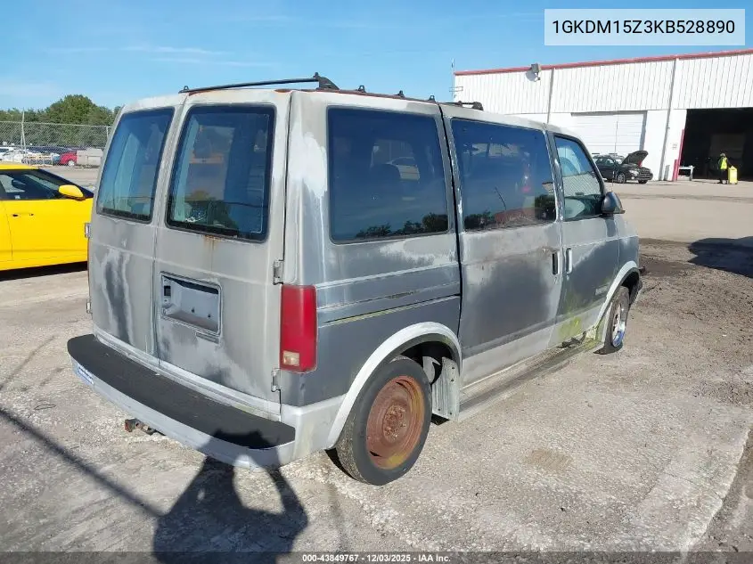 1GKDM15Z3KB528890 1989 GMC Safari