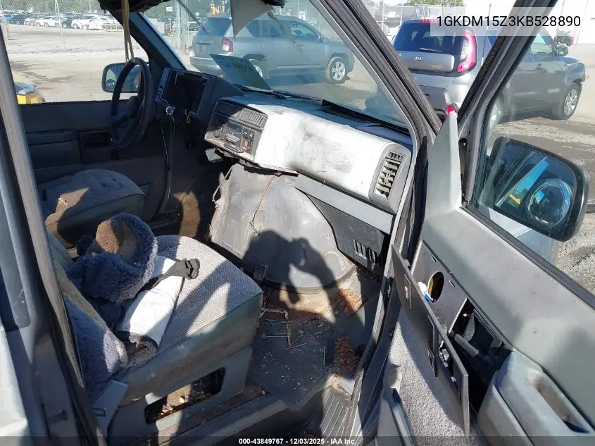 1GKDM15Z3KB528890 1989 GMC Safari