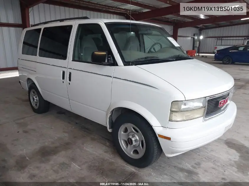 1GKDM19X13B501035 2003 GMC Safari
