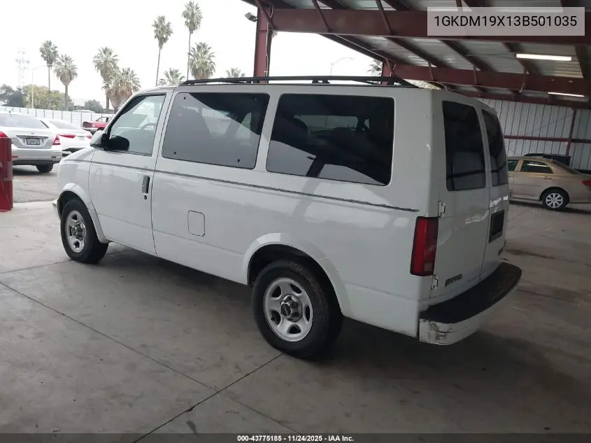 1GKDM19X13B501035 2003 GMC Safari