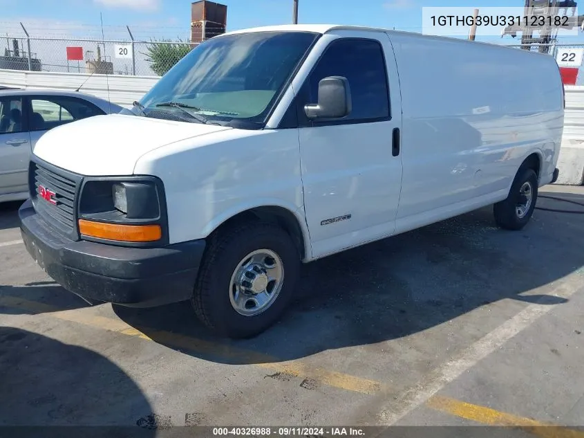 1GTHG39U331123182 2003 GMC Savana G3500