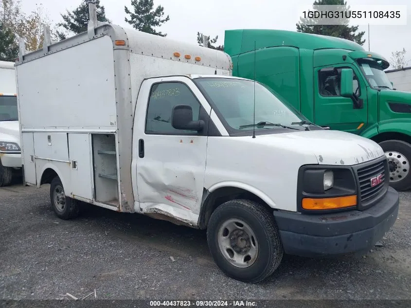 1GDHG31U551108435 2005 GMC Savana Cutaway G3500