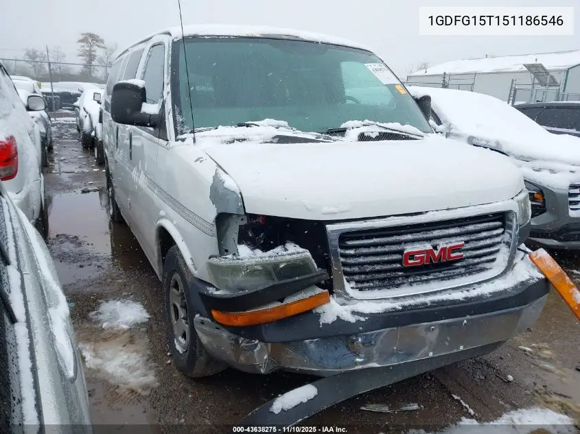 1GDFG15T151186546 2005 GMC Savana Upfitter