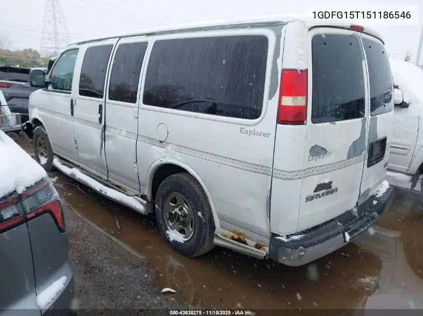 1GDFG15T151186546 2005 GMC Savana Upfitter