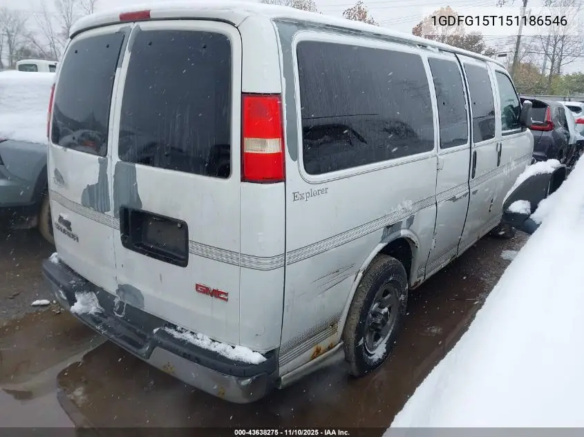 1GDFG15T151186546 2005 GMC Savana Upfitter