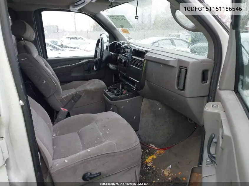 1GDFG15T151186546 2005 GMC Savana Upfitter