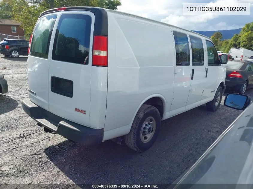 1GTHG35U861102029 2006 GMC Savana Work Van