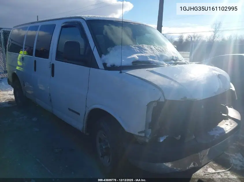 1GJHG35U161102995 2006 GMC Savana Ls