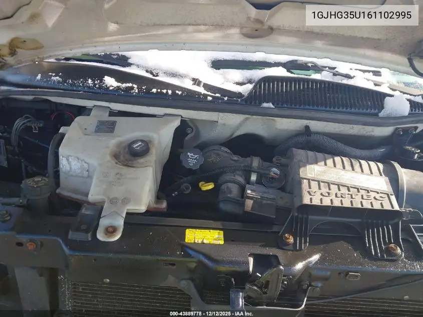 1GJHG35U161102995 2006 GMC Savana Ls