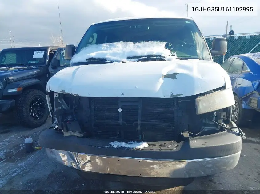 1GJHG35U161102995 2006 GMC Savana Ls