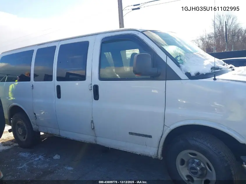 1GJHG35U161102995 2006 GMC Savana Ls