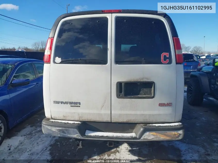 1GJHG35U161102995 2006 GMC Savana Ls
