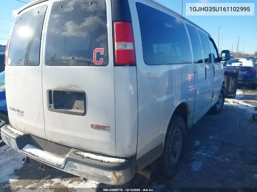 1GJHG35U161102995 2006 GMC Savana Ls