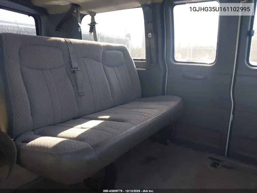 1GJHG35U161102995 2006 GMC Savana Ls