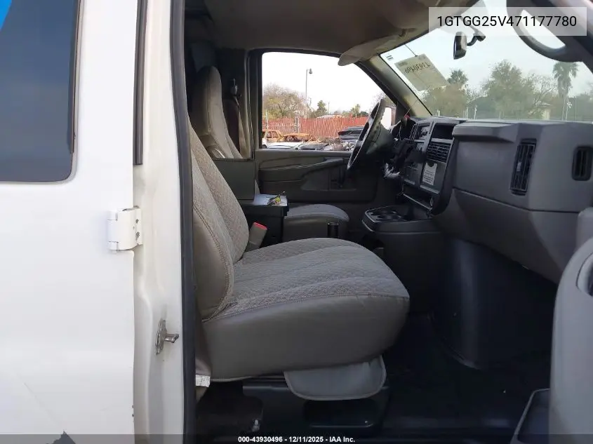 1GTGG25V471177780 2007 GMC Savana Work Van