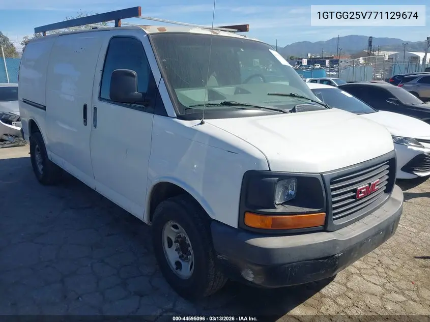 1GTGG25V771129674 2007 GMC Savana Work Van