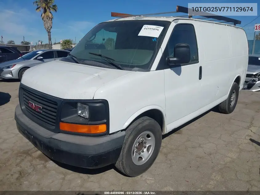 1GTGG25V771129674 2007 GMC Savana Work Van