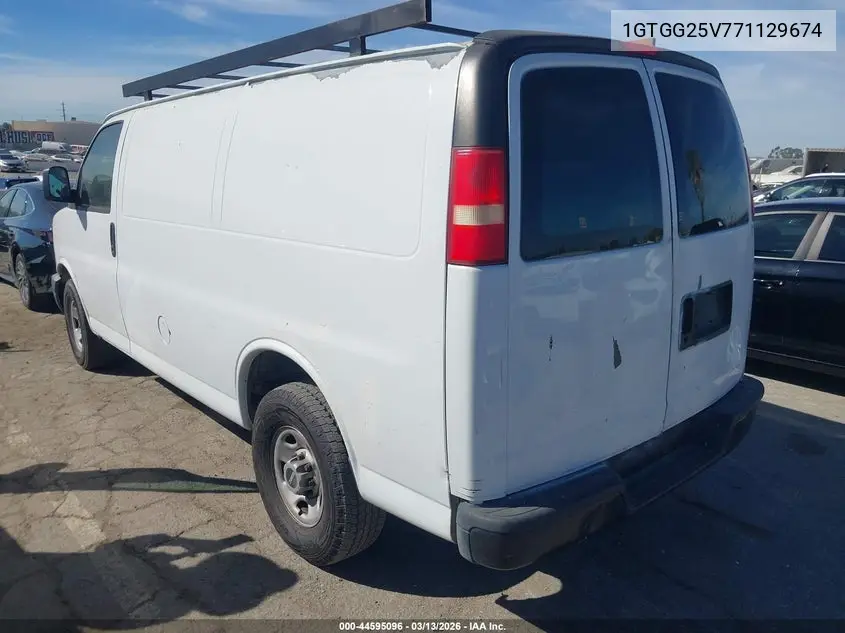 1GTGG25V771129674 2007 GMC Savana Work Van