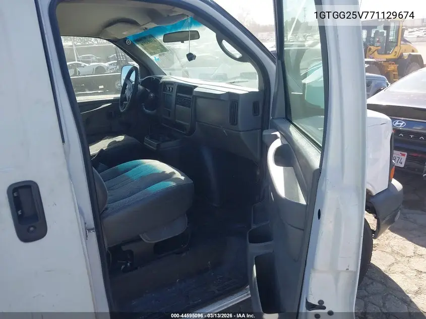 1GTGG25V771129674 2007 GMC Savana Work Van