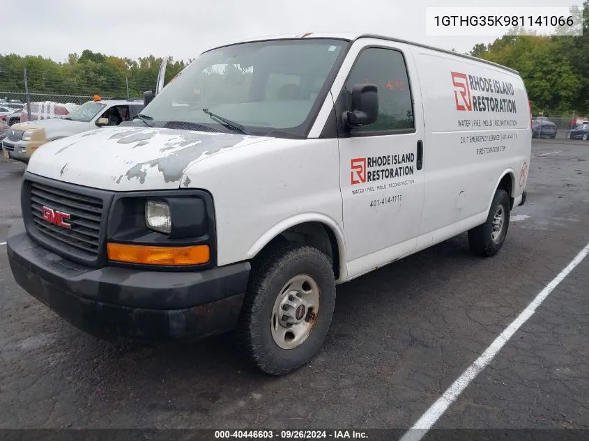 1GTHG35K981141066 2008 GMC Savana Work Van