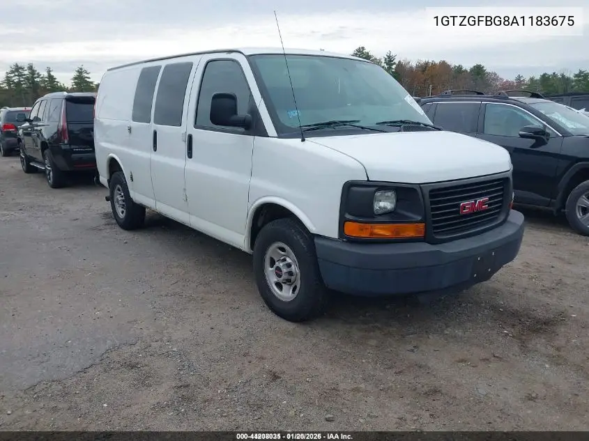 1GTZGFBG8A1183675 2010 GMC Savana 2500 Work Van
