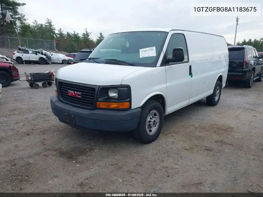 1GTZGFBG8A1183675 2010 GMC Savana 2500 Work Van