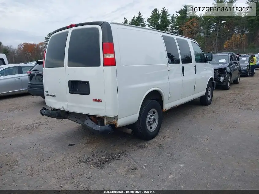 1GTZGFBG8A1183675 2010 GMC Savana 2500 Work Van