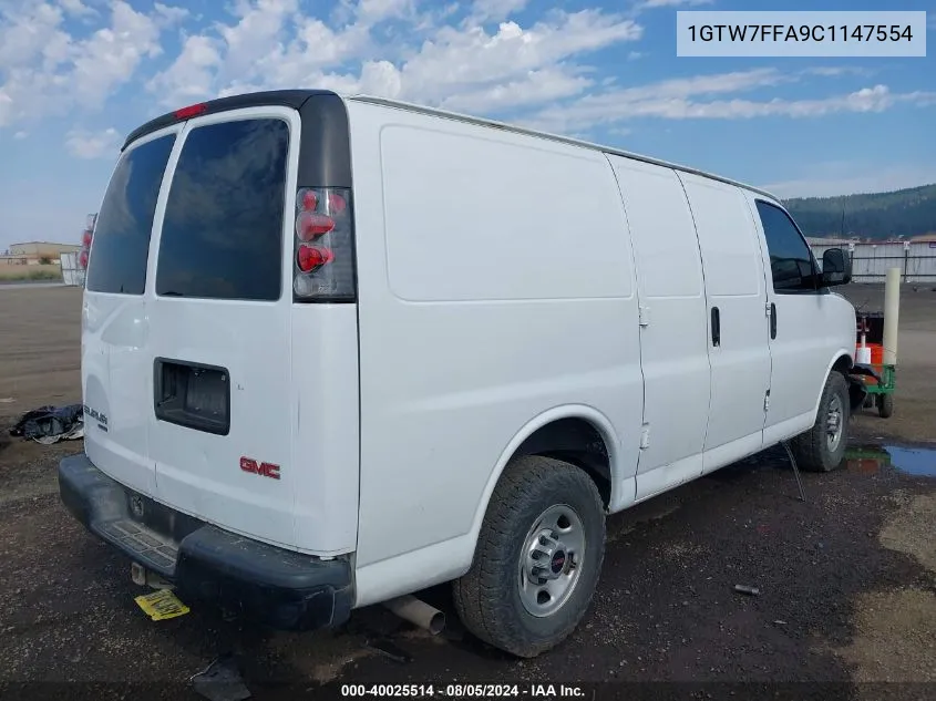 1GTW7FFA9C1147554 2012 GMC Savana 2500 Work Van