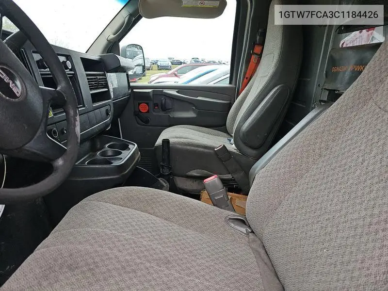 1GTW7FCA3C1184426 2012 GMC Savana 2500 Work Van