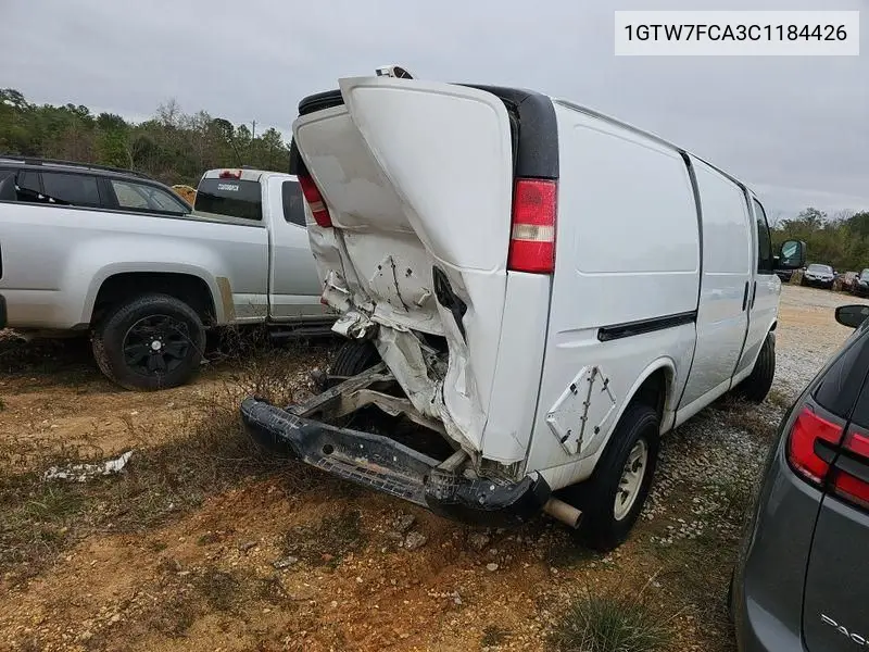 1GTW7FCA3C1184426 2012 GMC Savana 2500 Work Van