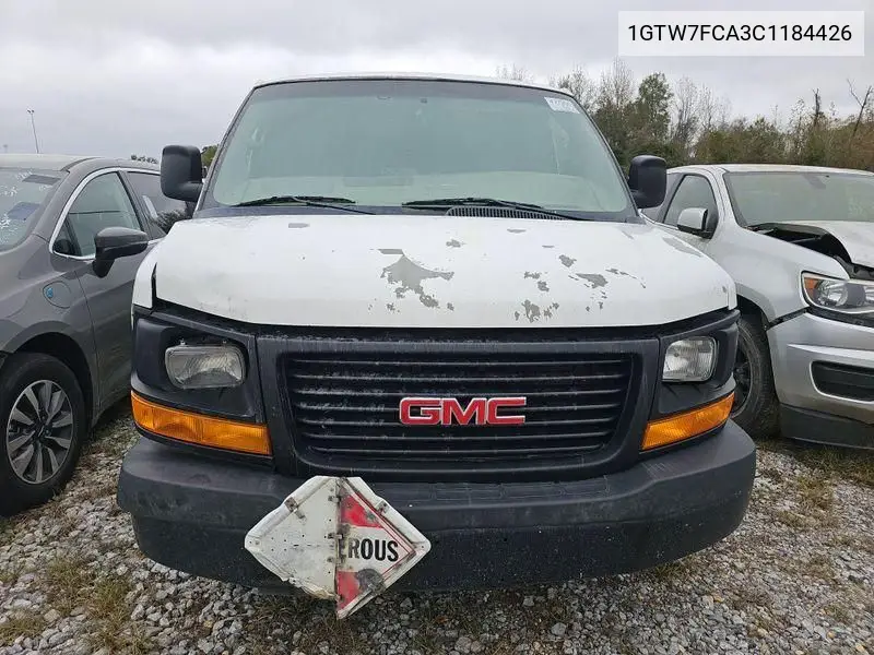 1GTW7FCA3C1184426 2012 GMC Savana 2500 Work Van