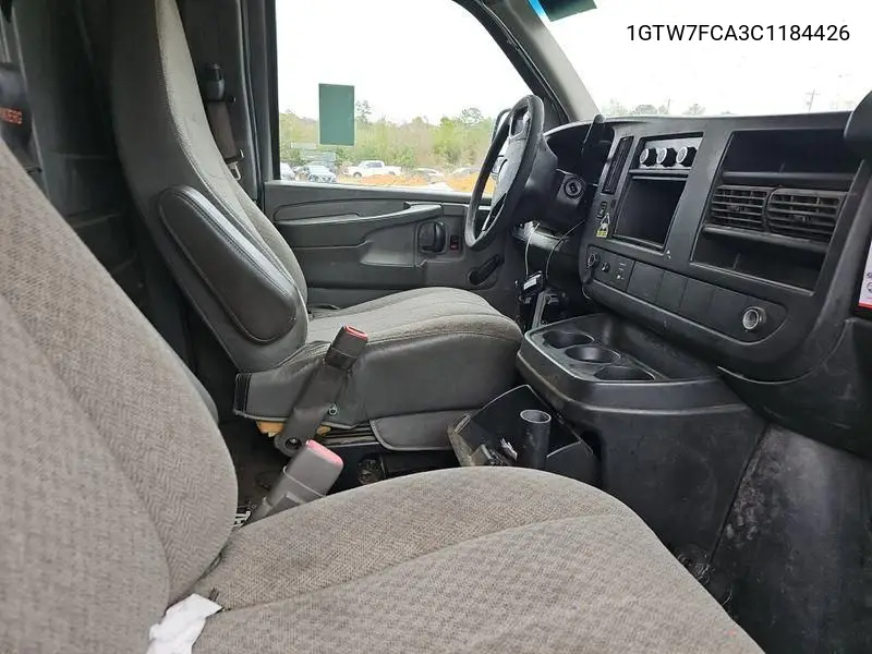 1GTW7FCA3C1184426 2012 GMC Savana 2500 Work Van