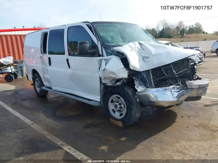 1GTW7FCF8F1901757 2015 GMC Savana 2500 Work Van