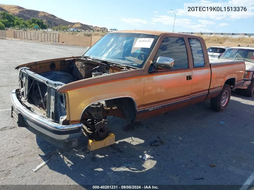 2GTEC19K0L1513376 1990 GMC Sierra C1500