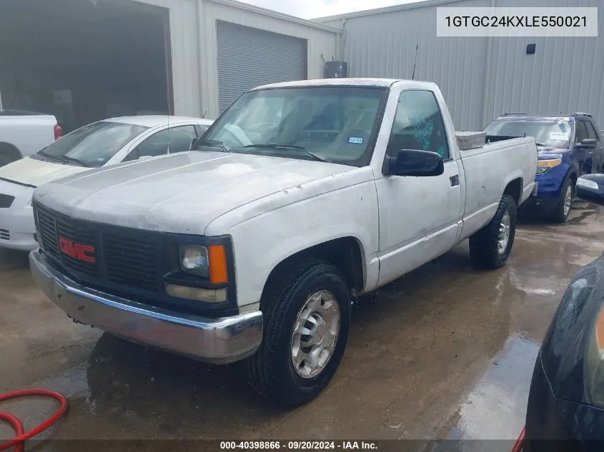 1GTGC24KXLE550021 1990 GMC Sierra C2500