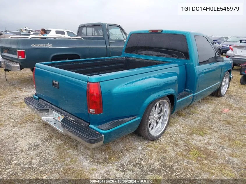 1GTDC14H0LE546979 1990 GMC Sierra C1500