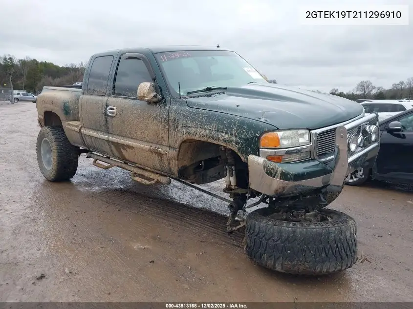 2GTEK19T211296910 2001 GMC Sierra 1500 Sle