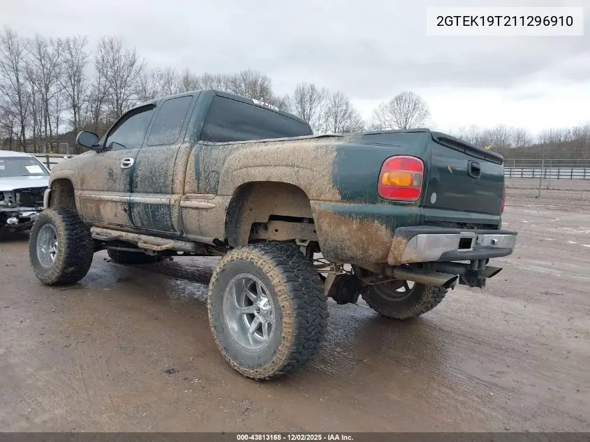 2GTEK19T211296910 2001 GMC Sierra 1500 Sle