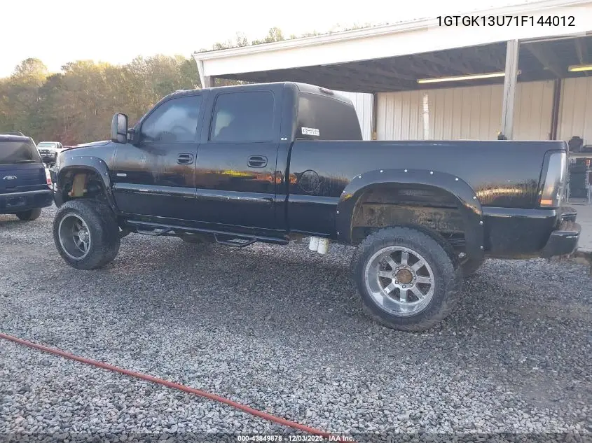 1GTGK13U71F144012 2001 GMC Sierra 1500Hd Sle