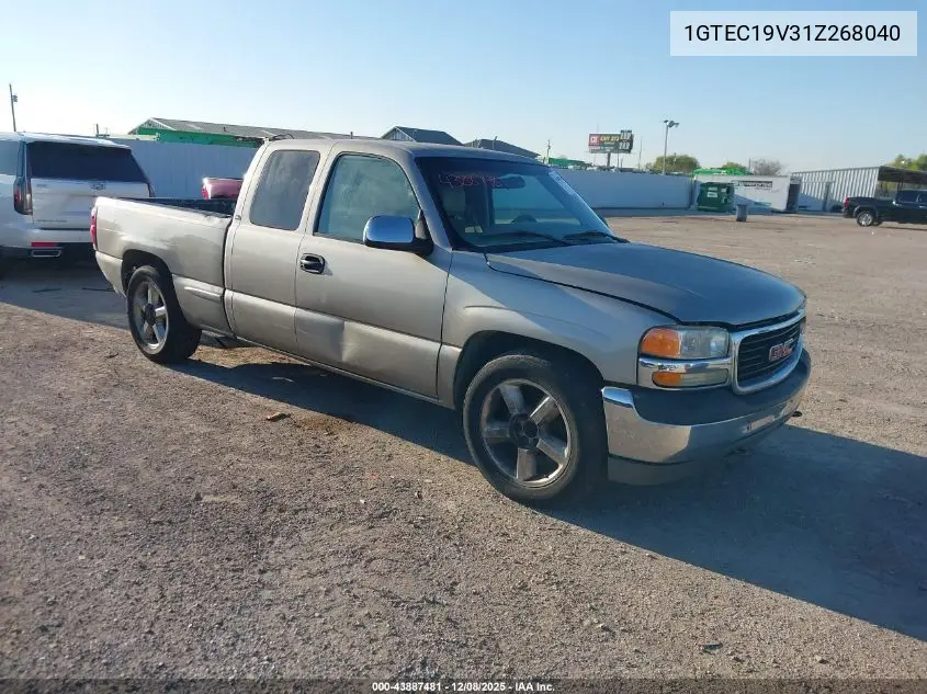 1GTEC19V31Z268040 2001 GMC Sierra 1500 Sl