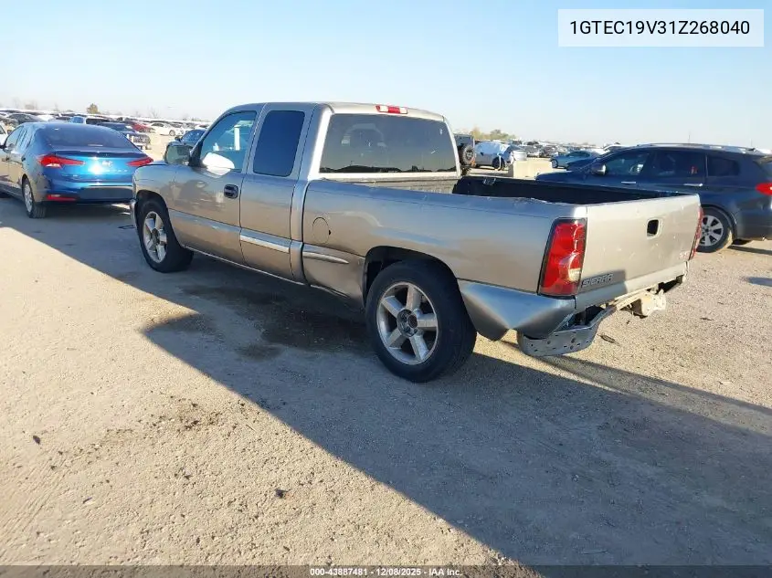 1GTEC19V31Z268040 2001 GMC Sierra 1500 Sl