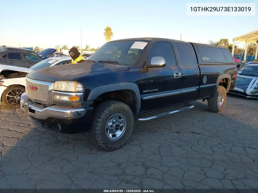 1GTHK29U73E133019 2003 GMC Sierra 2500Hd Sle