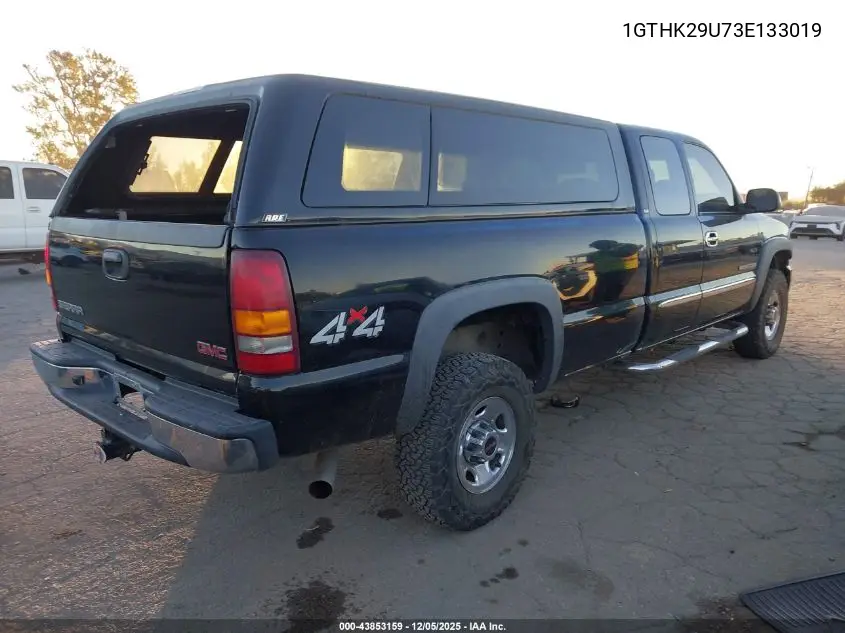 1GTHK29U73E133019 2003 GMC Sierra 2500Hd Sle