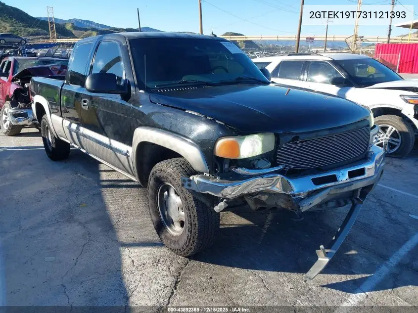 2GTEK19T731121393 2003 GMC Sierra 1500 Slt