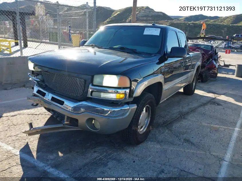 2GTEK19T731121393 2003 GMC Sierra 1500 Slt